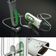 Illustration for article titled Bluetooth Lanyard Keeps Cables at Bay, Stores Earphones